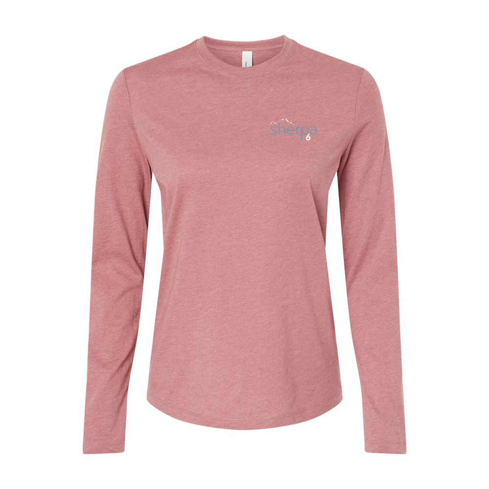 Sherpa 6 Bella + Canvas Jersey Long-Sleeve T-Shirt, Ladies'