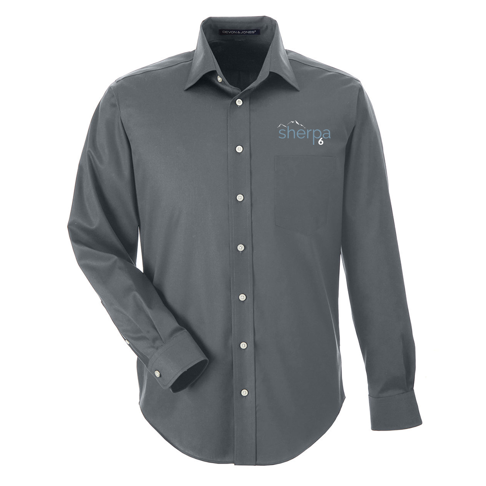 Sherpa 6 Solid Stretch Twill Shirt, Men's