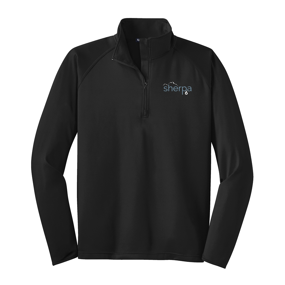 Sherpa 6 Sport-Tek Stretch 1/4-Zip Pullover- Men's