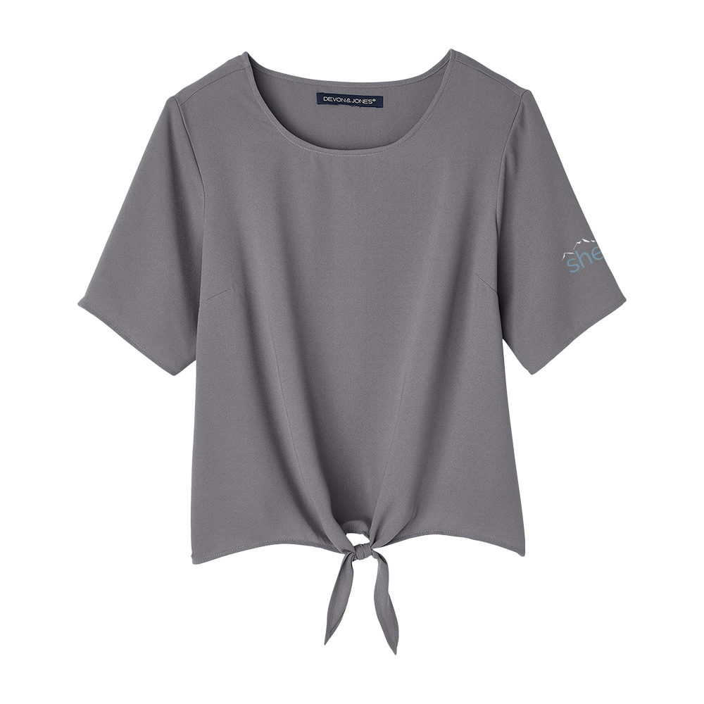 Sherpa 6  Perfect Fit Tie Front Blouse - Ladies'