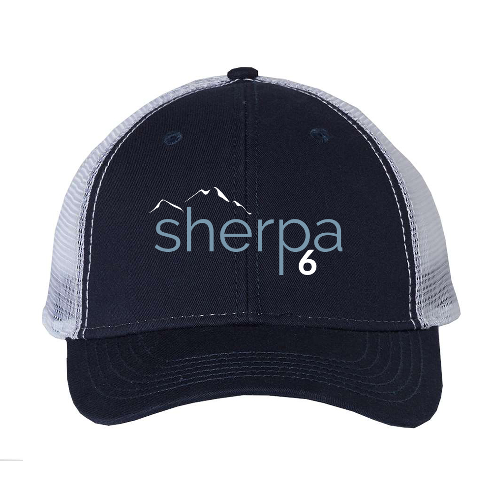Sherpa 6 Bio-Washed Trucker Cap